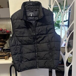 SAVE THE DUCK Men's Black Puffer Vest